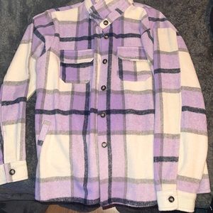 Flannel jacket.
